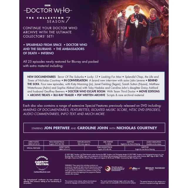 Doctor Who: The Collection Season 7 Standard Edition Blu-Ray