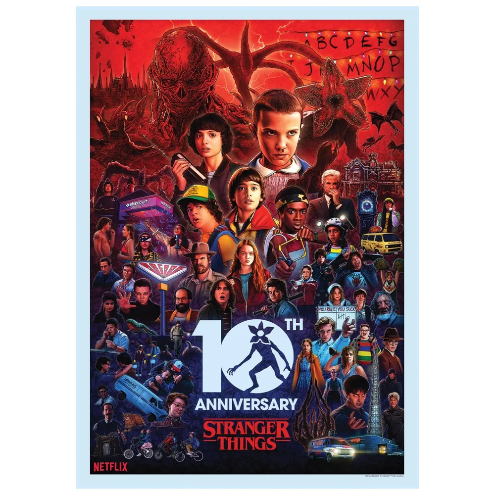 Stranger Things - Limited Edition 10th Anniversary Art Print Image 1