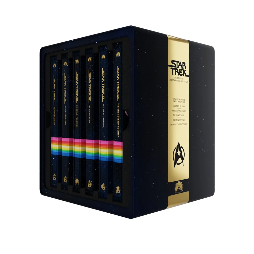 Star Trek: The Original Motion Picture Collection SteelBook Library Case 4K UHD & Blu-ray Image 1