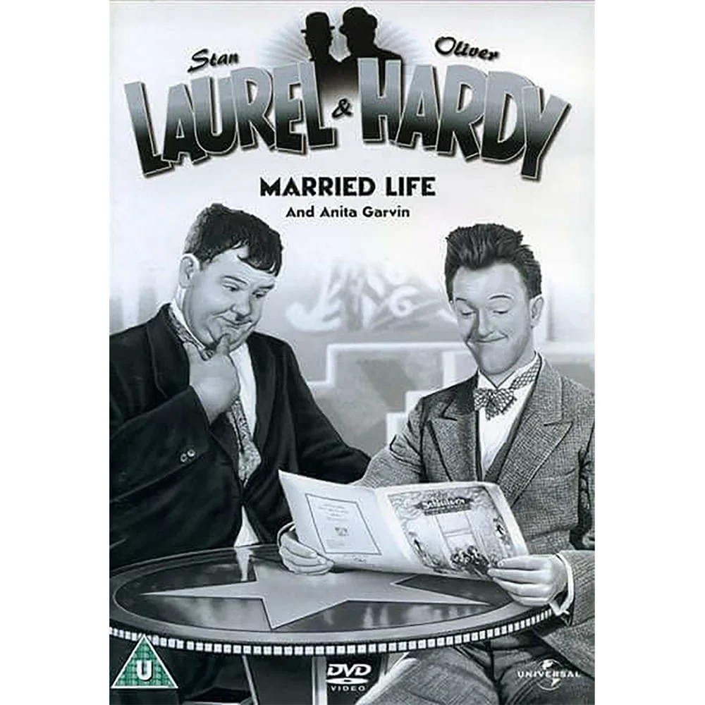 Laurel & Hardy - Married Life And Anita Garvin Image 1