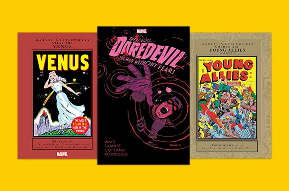 MARVEL BOOK PRICE DROP<br>SAVE UP TO 75% OFF RRP