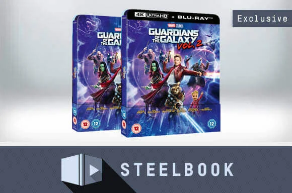 GUARDIANS OF THE GALAXY VOL.2<BR>LENTICULAR STEELBOOKS</BR>