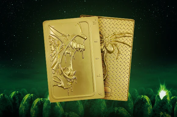 USCSS GOLDEN REPLICA BOARDING TICKET & INGOT OFFER