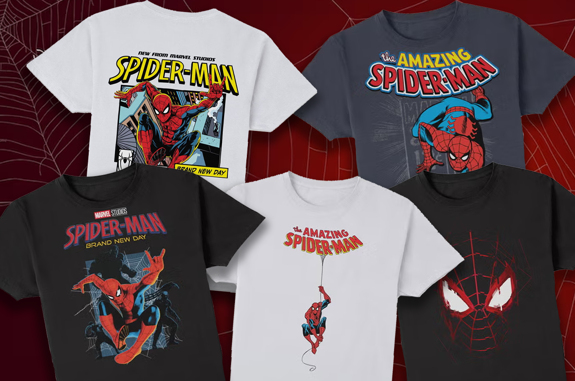 NEW SPIDER-MAN CLOTHING