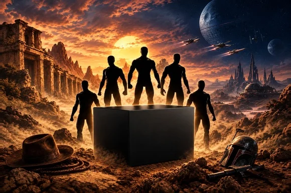 ACTION FIGURE MYSTERY 5 PACK
