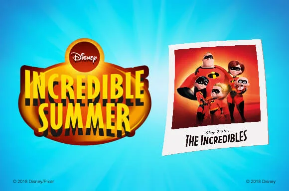 DISNEY INCREDIBLE SUMMER