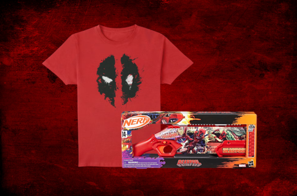 DEADPOOL NERF BLASTER ONLY £22.99