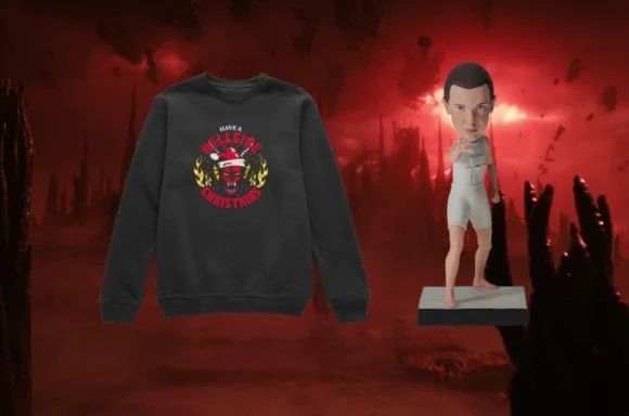 XMAS JUMPER & EXC BOBBLEHEAD