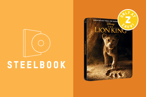 LION KING (LIVE ACTION) STEELBOOK BUNDLE