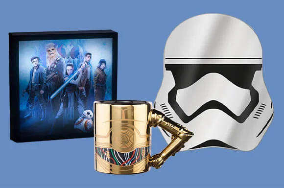 STAR WARS MIRROR, MUG & LUMINART FOR £16.99!