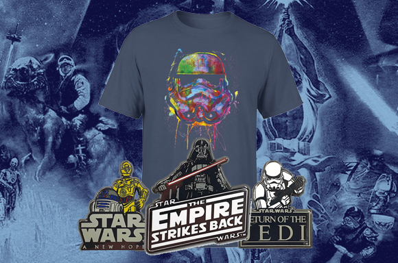STAR WARS PAINT SPLAT T-SHIRT