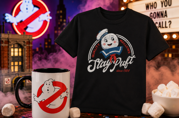 GHOSTBUSTERS TEE & MUG