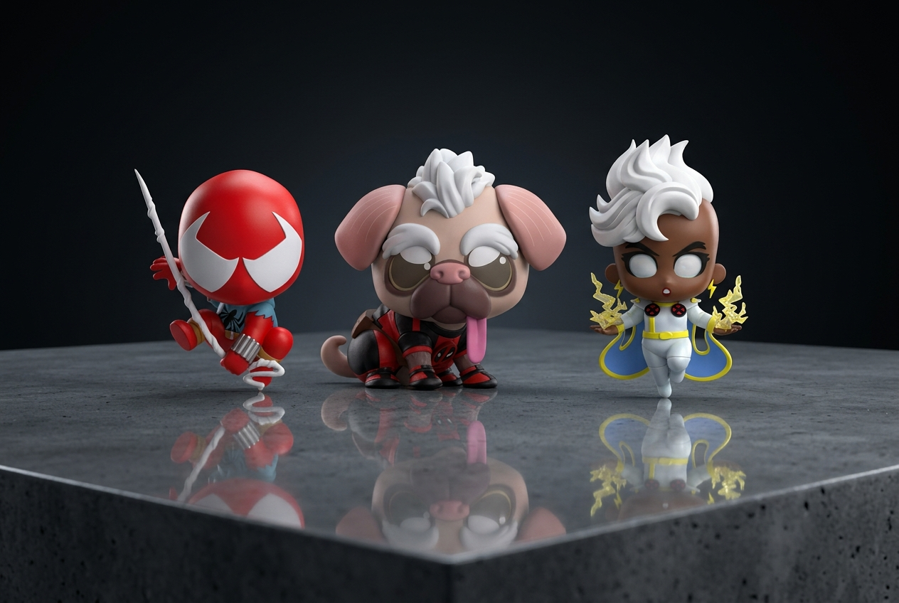 HOT TOYS COSBI FIGURES