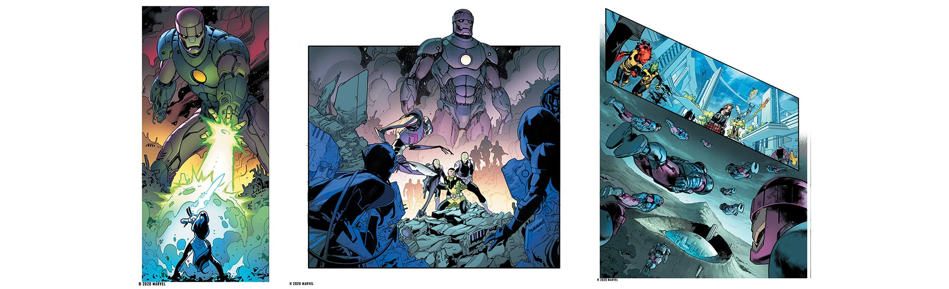 Marvel X-Men Sentinel Image from the Comic Books
