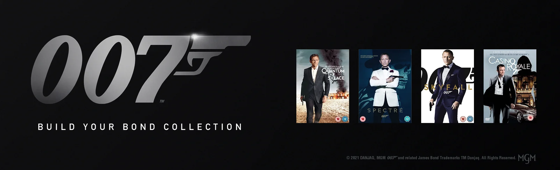 JAMES BOND MULTI-BUY BANNERS