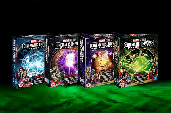 MARVEL PHASE 1-3 BOX SETS FOR ONLY £130!
