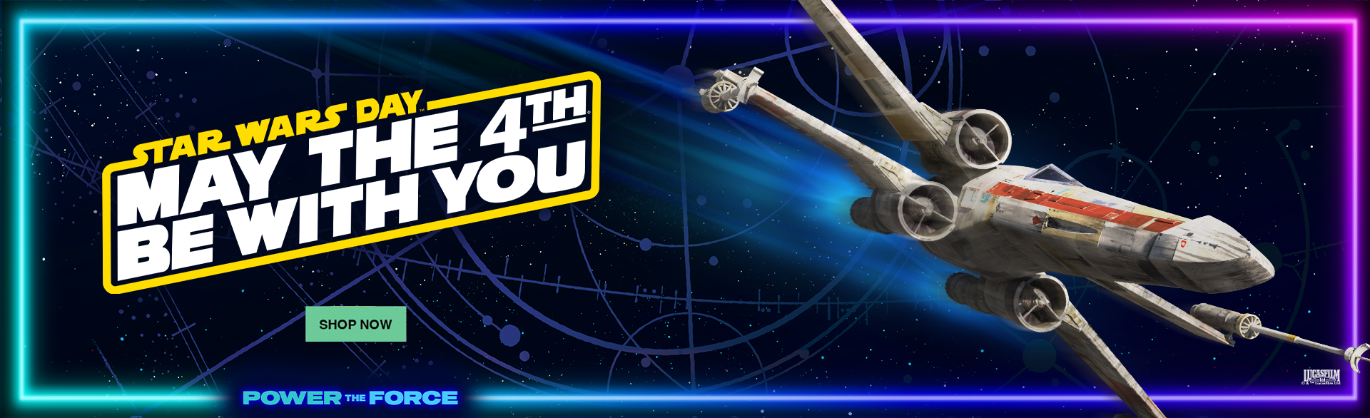 STAR WARS MAY 4TH BANNERS