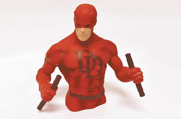 DAREDEVIL BUST BANK £6.95!