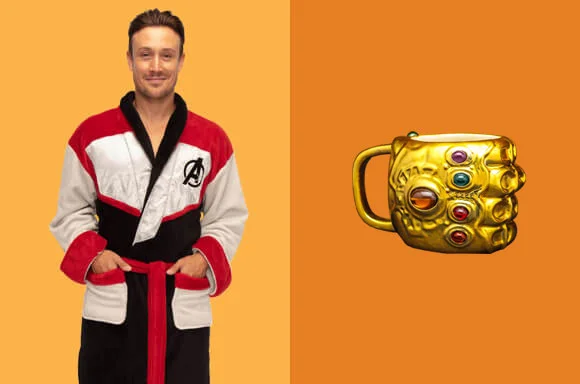 FREE GAUNTLET MUG WITH AVENGERS ROBE!