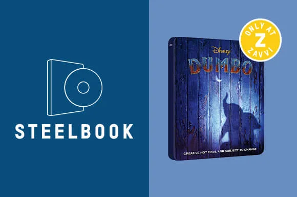 DUMBO 4K UHD STEELBOOK & T-SHIRT