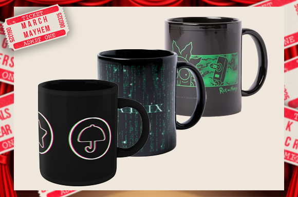 4 FOR £12 MUGS