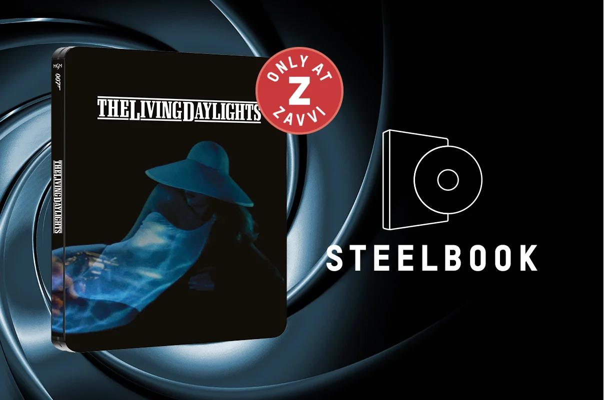 ZAVVI EXCLUSIVE THE LIVING DAYLIGHTS STEELBOOK