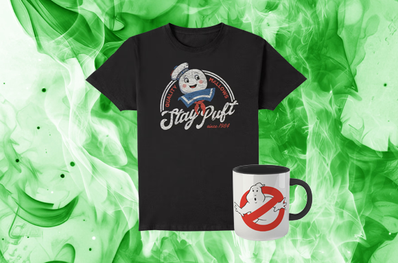 GHOSTBUSTERS TEE & MUG