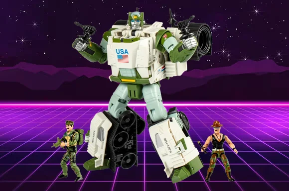 G.I. Joe x Transformers Autobot Kup Triple T Action Figure