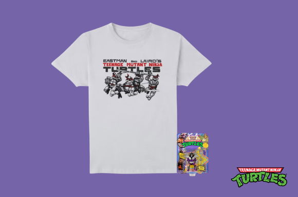 FREE SHREDDER FIGURE WITH T-SHIRT