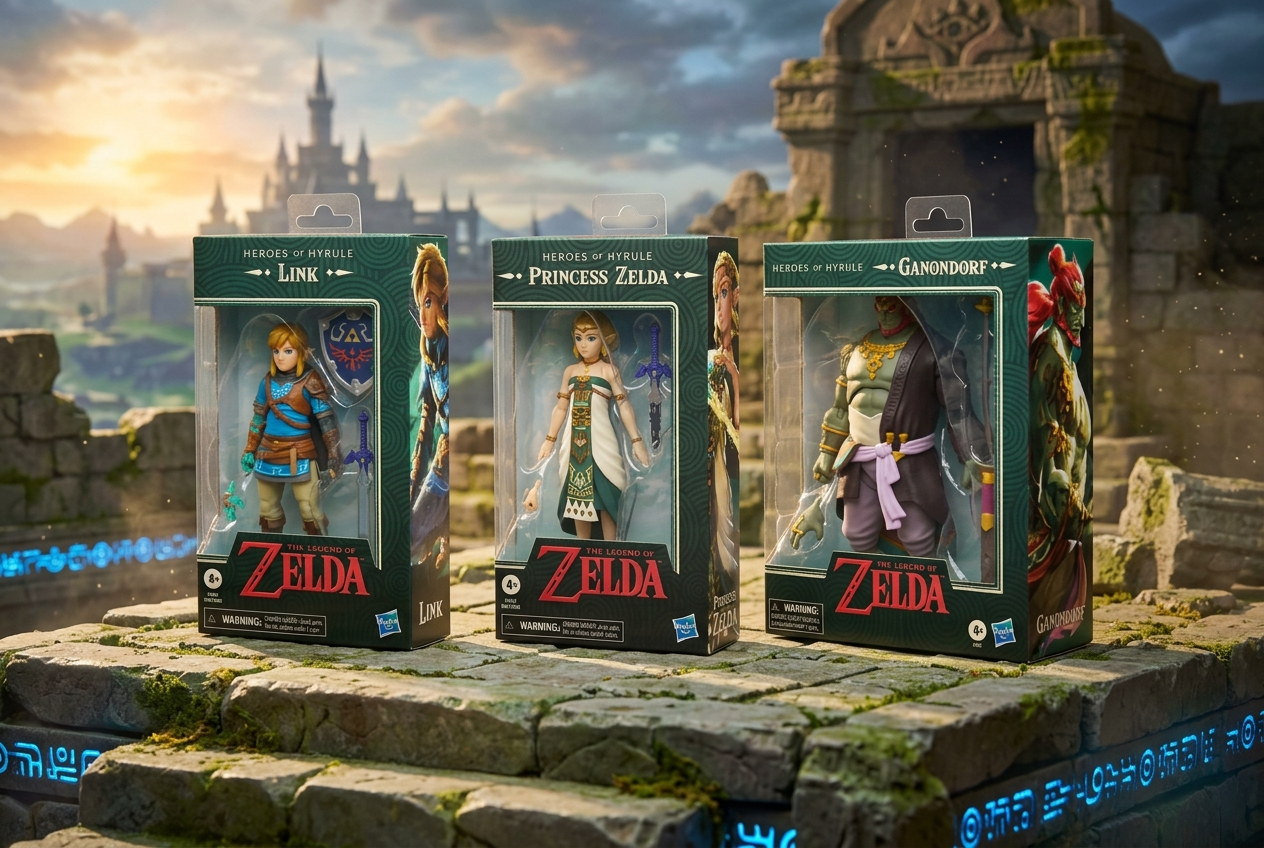 THE LEGEND OF ZELDA, STREET FIGHTER + MORE