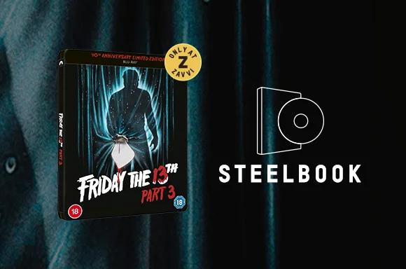 FRIDAY 13TH PART 3 BLU-RAY ANNIVERSARY STEELBOOK