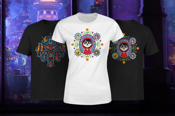 DISNEY'S COCO LICENSED CLOTHING