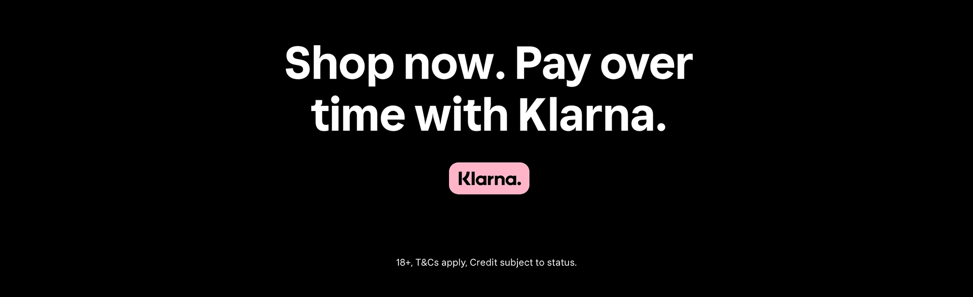 Shop Now Pay With Klarna