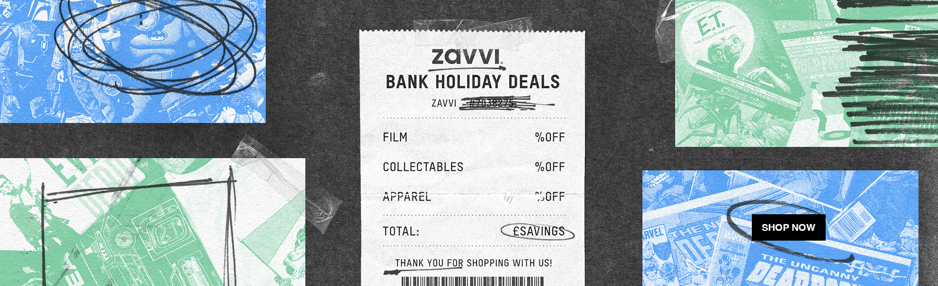 BANK HOLIDAY DEALS