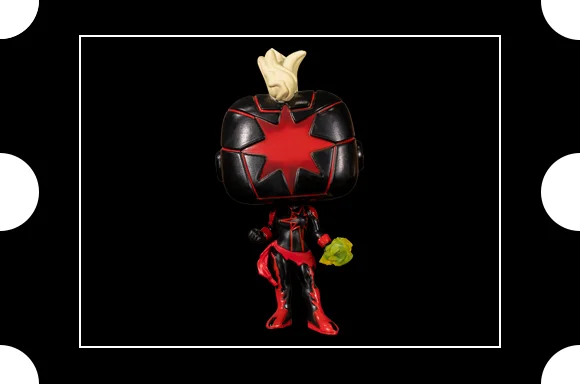 Marvel Comics Dark Captain Marvel SDCC 2020 EXC Pop! Vinyl Figure