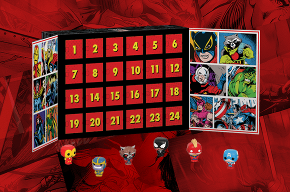 NEW MARVEL POP! VINYL ADVENT CALENDAR