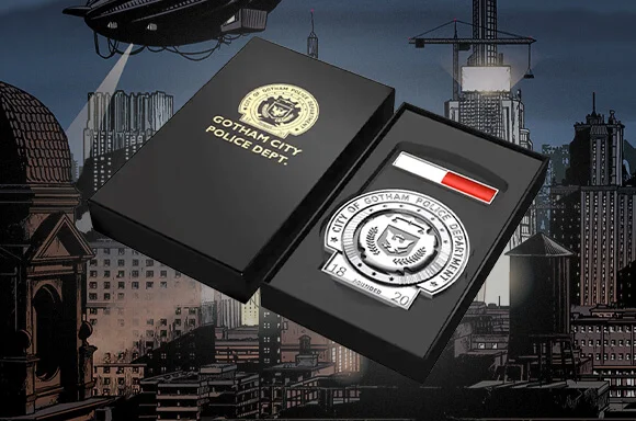 DC Comics Batman Trilogy Gotham Police Badge