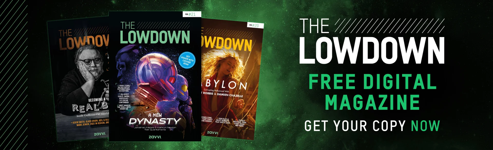 Lowdown sign up Banners