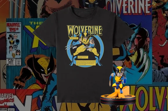 FREE WOLVERINE DIORAMA WITH T-SHIRT