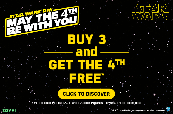 Buy 3 Star Wars Action Figures Get A 4th Free