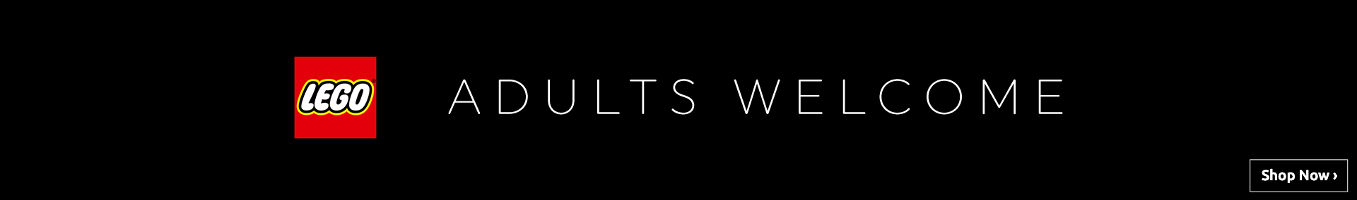 Lego Adults Welcome