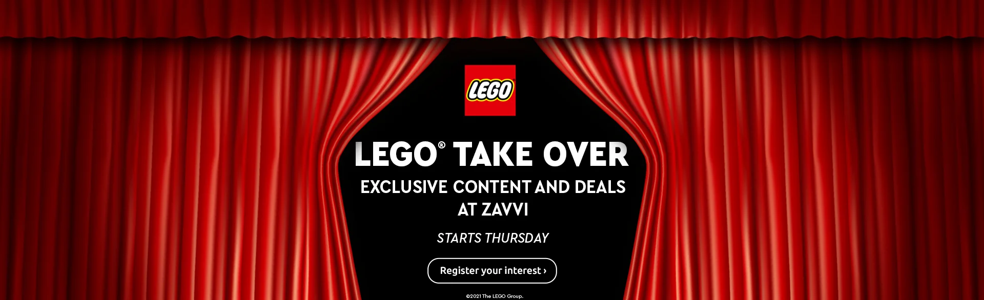 LEGO TAKE OVER PRE-AWARENESS