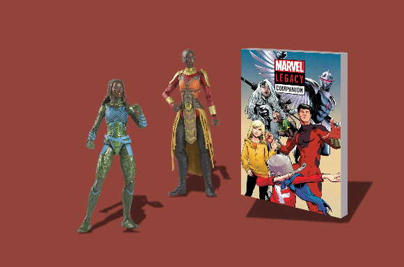 MARVEL COMIC & ACTION FIGURE BUNDLE