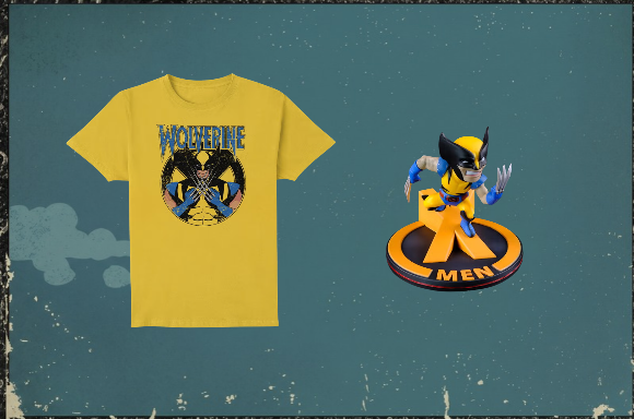 T-SHIRT & FIGURE ONLY £12.99