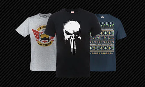 GEEK T-SHIRTS - 2 FOR £18