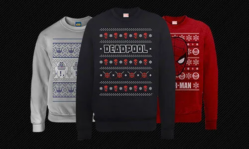 CHRISTMAS SWEATSHIRTS - FROM ONLY £16.99