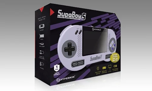 SUPABOY S (PAL + NTSC) SNES / SUPER FAMICOM HANDHELD CONSOLE