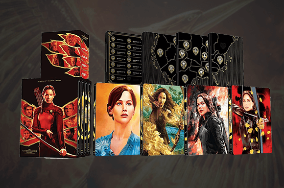 THE HUNGER GAMES: THE ULTIMATE 4K STEELBOOK COLLECTION