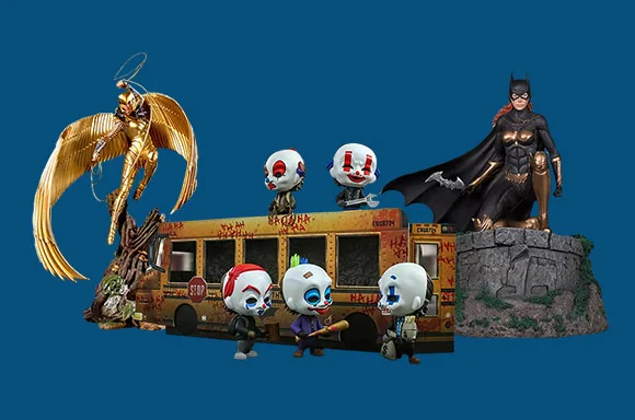 DC COMICS FIGURES, STATUES & MORE