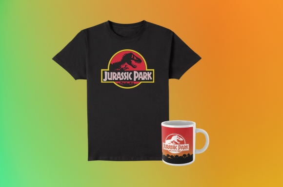 JURASSIC PARK T-SHIRT & MUG